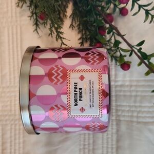 B&BW North Pole Punch 3 Wick Candle